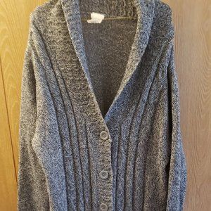 Just My Size (JMS) Cardigan Knit Sweater